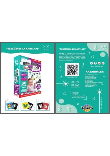 Moli Toys Bebeğimin Ilk Kartları 8681511001568