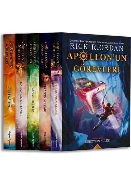 Apollon'nun Görevleri Seti - Rick Riordan