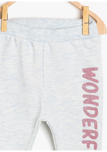 Yazili Baskili Eşofman Altı modelleri