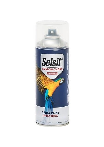 Akrilik Sprey Boya Trafik Kırmızı 400 ml TAB-419 (Selsil)