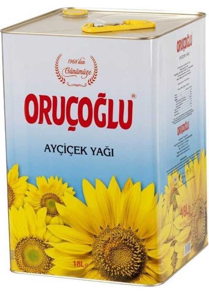 Ayçiçek Teneke 18 lt