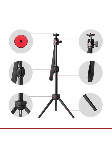 Nebula Capsule Serisi ve Apollo ile Uyumlu Universal Tripod Stand - D0711 (Anker Türkiye Garantili)