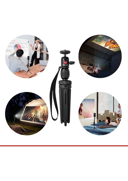 Nebula Capsule Serisi ve Apollo ile Uyumlu Universal Tripod Stand - D0711 (Anker Türkiye Garantili)