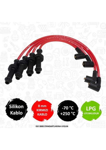 5967P1 - Peugeot 106 - Cıtroen Saxo 1.4 1.6 - Buji Kablosu