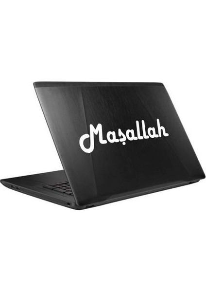 Beyaz Masallah Yazısı Sticker Araç Oto Araba Etiket, Sticker, Çıkartma Aksesuar Arma fırsatları