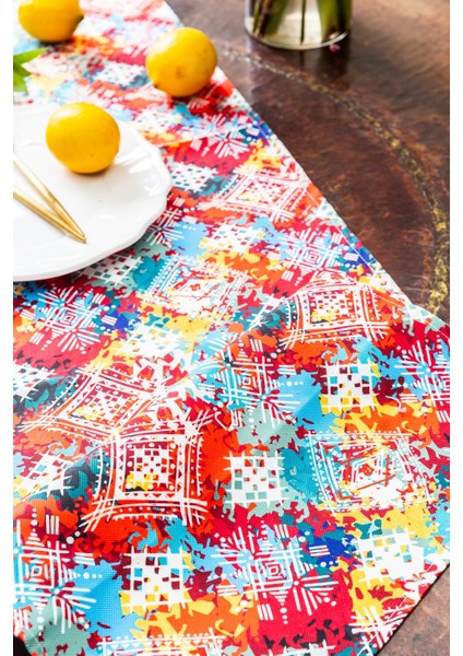 Rainbow Duck Keten Runner 40 x 140 fiyatları