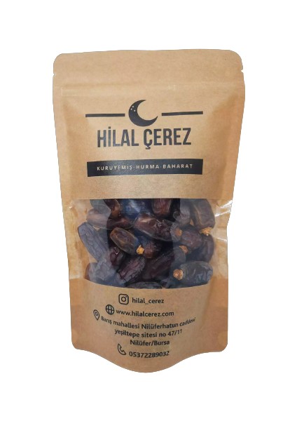 Hilal Çerez Medine Mebrum Hurma Orta Boy 500 gr