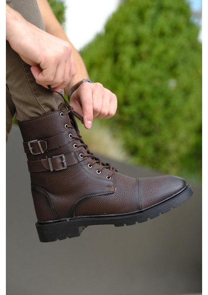 Falcn Benny Çift Tokalı Kemerli Postal Bot fiyatları