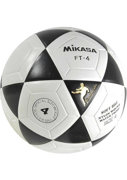 Ft-4 Sentetik Deri Su Geçirmez Siyah-Beyaz Yapıştırma Futbol Topu No.4 fiyatları