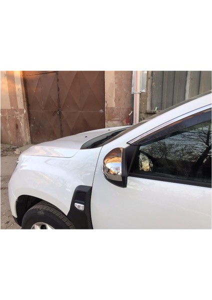 Dacıa Duster Krom Ayna Kapağı 2 Pcs. 2018 ve Üzeri P.çelik