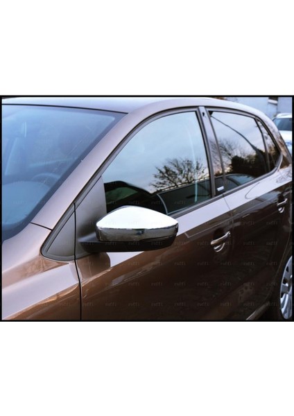 Volkswagen Polo Krom Ayna Kapağı 2 Prç. 2009-2017 Arası P. Çelik