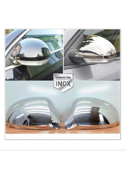 Vw Passat B6 Krom Ayna Kapağı 2 Prç. 2005-2011 Arası P. Çelik