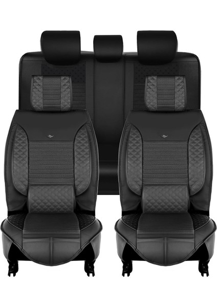 Lüks Oto Koltuk Kılıfı / Siyah / Chevrolet Cruze