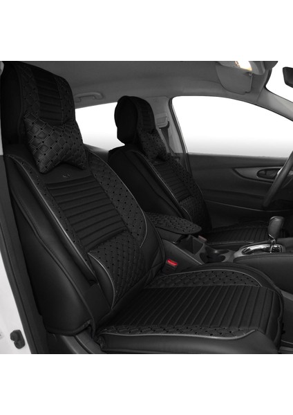 Lüks Oto Koltuk Kılıfı / Siyah / Chevrolet Cruze modelleri