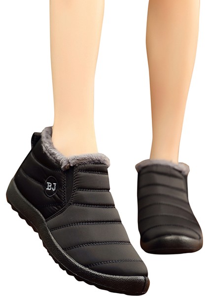 Kadın Kar Botları Kış Ayakkabı Sıcak Peluş Kürk Ayak(Yurt Dışından) indirimleri