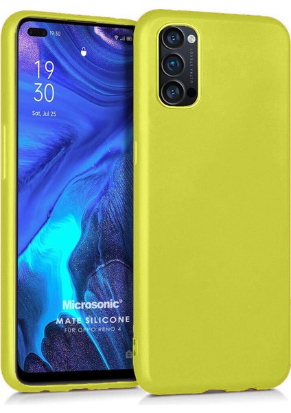 Oppo Reno 4 Uyumlu Nano Silikon Kılıf