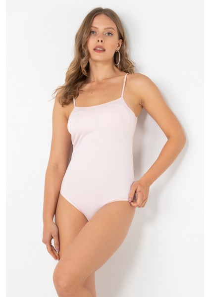 Doremi Ince Askılı Kaplı Body