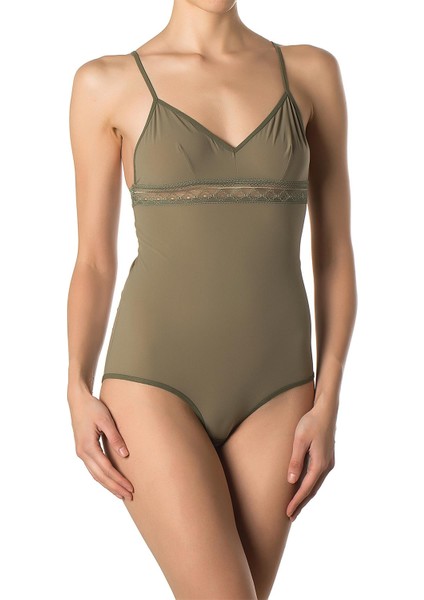 Doremi Ince Askılı Çıtçıtlı Body