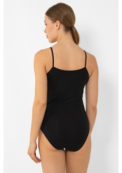 Modal Ince Askılı Çıtçıtlı Body