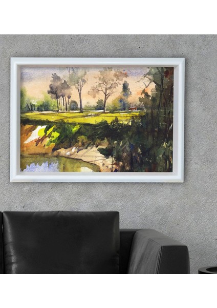 Gift Doğa Tasarımlı Özel Ahşap Çerçeveli Tablo 30X46CM-11 fiyatları