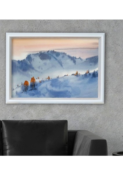 Gift Doğa Tasarımlı Özel Ahşap Çerçeveli Tablo 30X46CM-4 fiyatları