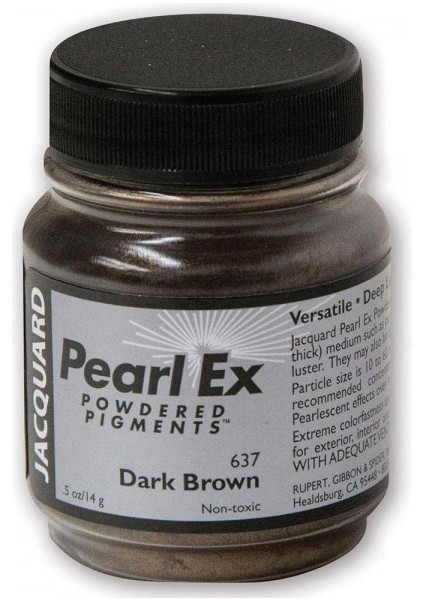 Pearl Ex Pigment Dark Brown 637 14 gr