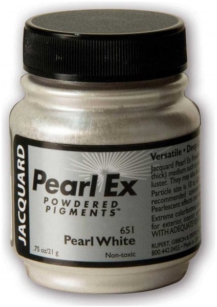 Pearl Ex Pigment Pearl White 651 21 gr