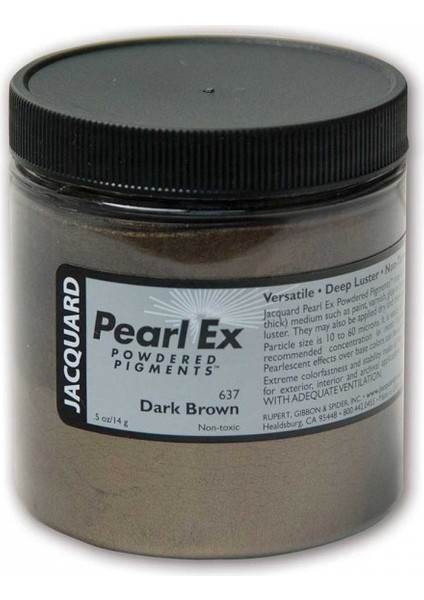 Pearl Ex Pigment Dark Brown 637 113 gr