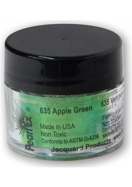 Pearl Ex Pigment Apple Green 635 3 gr