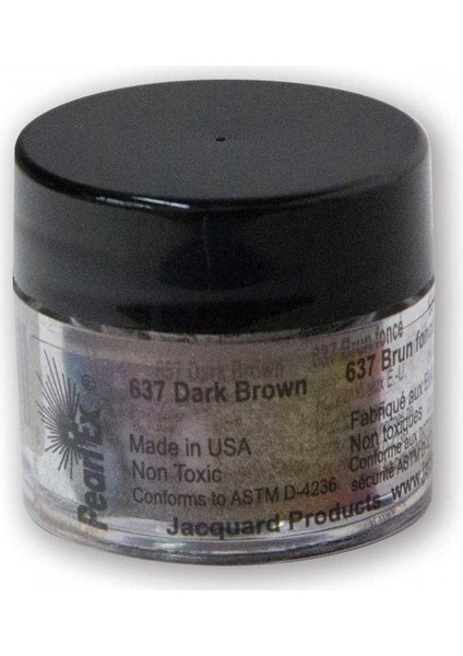 Pearl Ex Pigment Dark Brown 637 3 gr