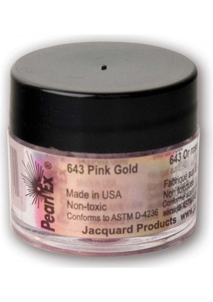 Pearl Ex Pigment Pink Gold 643 3 gr