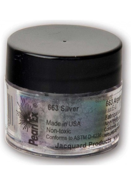 Pearl Ex Pigment Silver 663 3 gr
