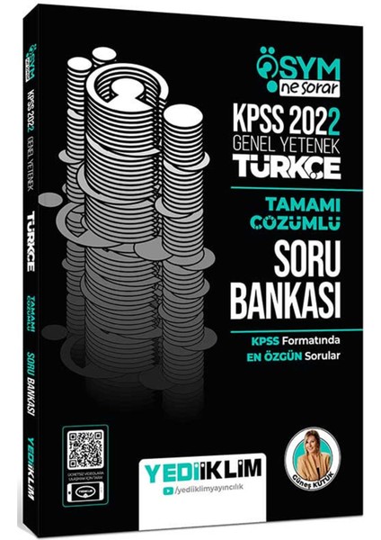 KPSS 2022 Genel Yetenek ÖSYM Ne Sorar Türkçe Tamamı Çözümlü Soru Bankası