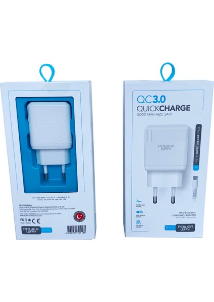 Micro Quick 3000 Mah Hızlı Şarj RX15