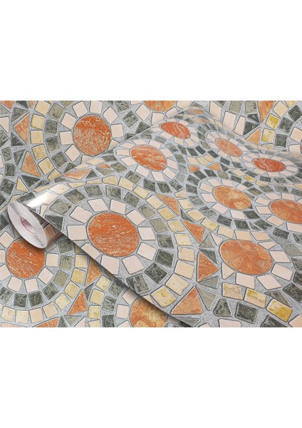 446-3126 Kendinden Yapışkanlı Çini Desen Folyo (45CM x 2mt)