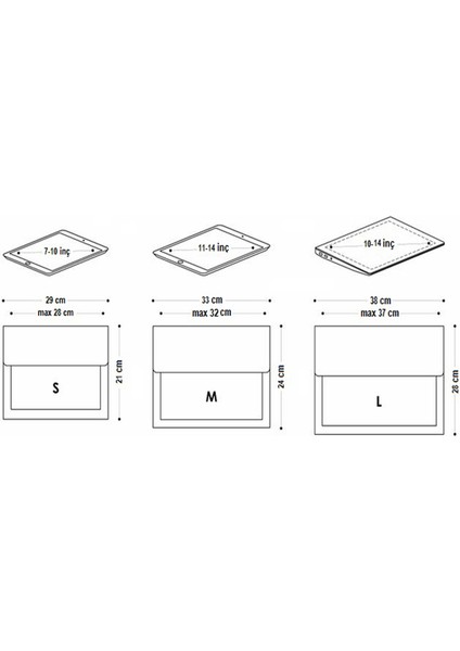 Ju Yaratıcı Tasarım Keçe 10-14 inc Keçe Ultrabook Laptop Kılıfı Apple Samsung Hometech Asus Casper Lenovo Tüm Markalara Uyumlu