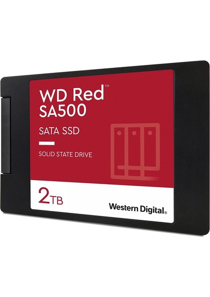 Red SA500 WDS200T1R0A 2.5" 2 Tb Sata 3 SSD Disk