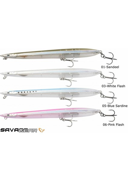 Savage Gear Sandeel Surf Walker 180 27G Suni Yem