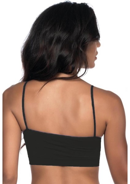 Siyah 4003 Soft Ip Askı Büstiyer
