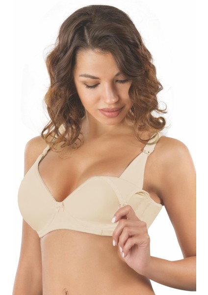 Ten 166 C Balenli Push-Up Emzirme Sütyen