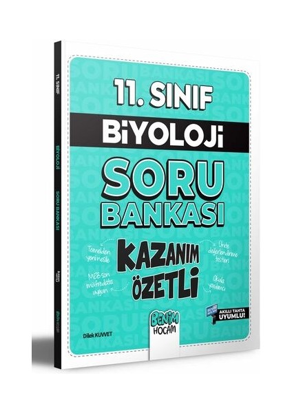 11. Sınıf Kazanım Özetli Biyoloji Soru Bankası