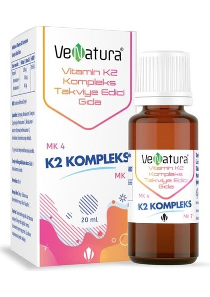 Vitamin Damla K2 Kompleks 20 ml
