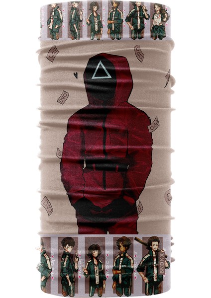 - Squid Game All About Money Bandana