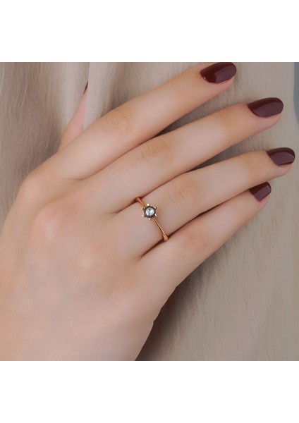 0,08 Karat Efsun Elmas Yüzük fiyatları