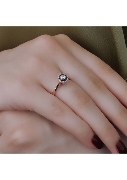 0,17 Karat Efsun Tek Taş Elmas Yüzük fiyatları