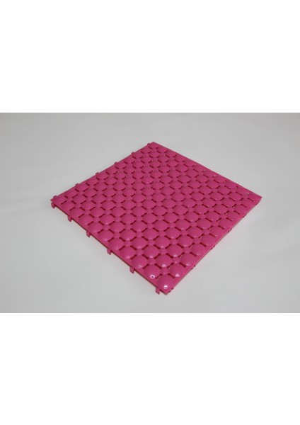 Gerçek Trend Pembe, Ortopedik Plastik Yer Karosu Zemin Döşemesi Yer Izgarası 33X33CM 1 M2 (9 Adet)