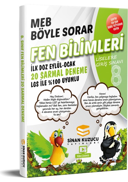 Sinan Kuzucu Yayınları 8. Sınıf Fen Bilimleri Denemesi