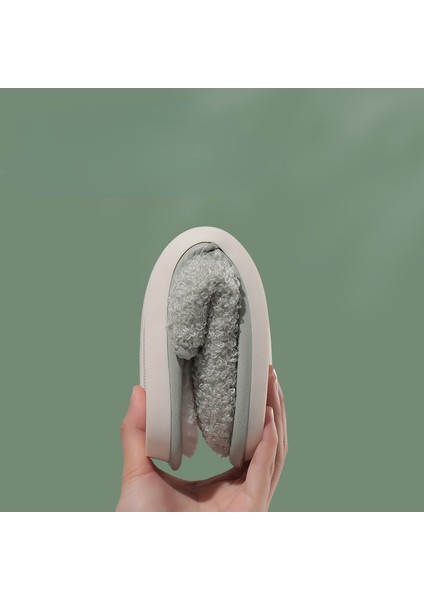 Peluş Kalın Tabanlı Ev Kapalı Pamuklu Terlik Kadın (Yurt Dışından) fiyatları
