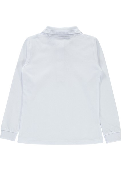 Boys Erkek Çocuk Sweatshirt 6-9 Yaş Beyaz fiyatları