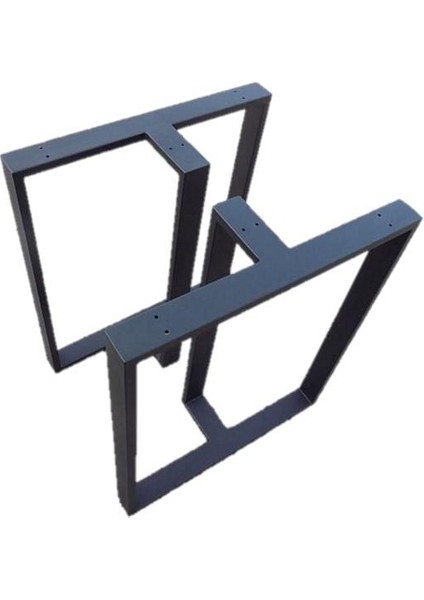 Dekoratif Metal Masa Ayağı Kütük Masa Ayağı Mobilya Ayakları 70X60 cm